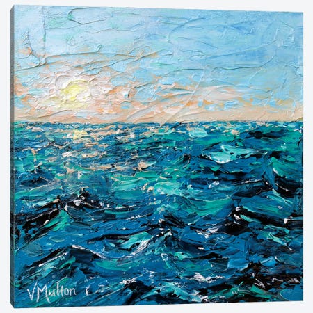 The Depths Of The Ocean Canvas Print #VSM35} by Vanessa Sharp Multon Canvas Art Print