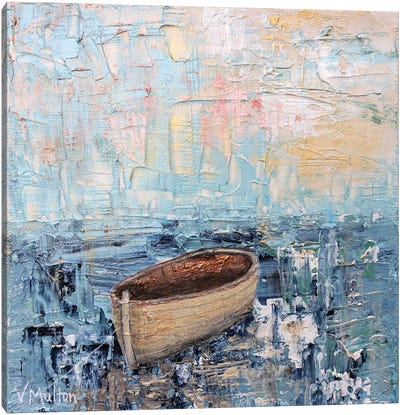 Carry You Canvas Art Print - Rowboat Art