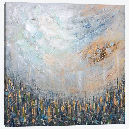 Music Of The Rain Canvas Print #VSM50} by Vanessa Sharp Multon Canvas Art