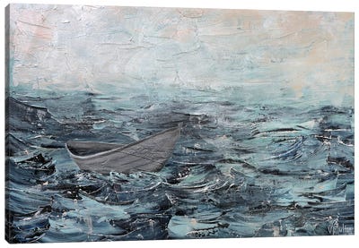 Storm Blown I Canvas Art Print - Rowboat Art