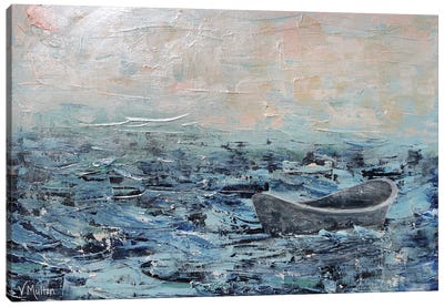 Storm Blown II Canvas Art Print - Rowboat Art
