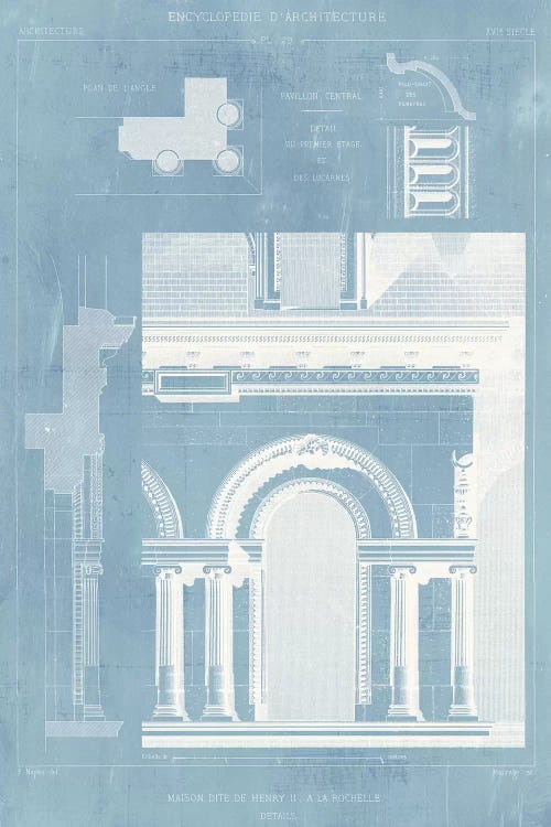 Details of French Architecture I by Vision Studio wall art