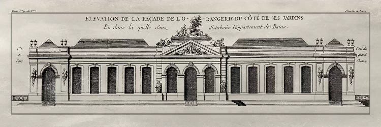 Elevation de la Facade I