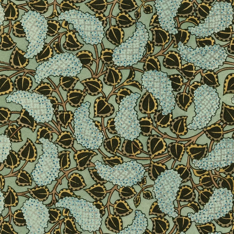Nouveau Textile Motif V by Vision Studio wall art