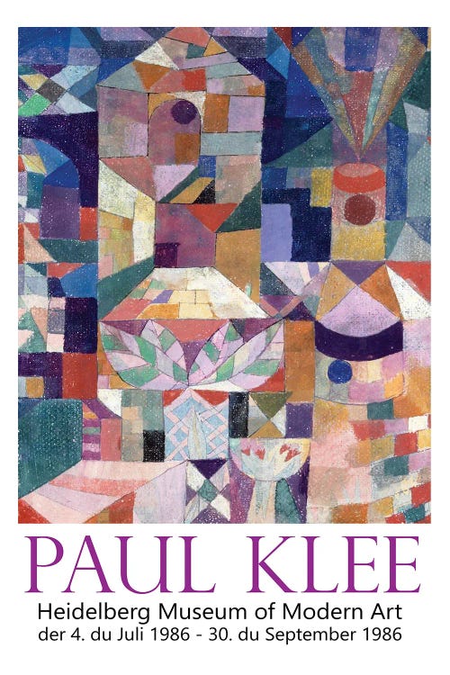 Klee Posters I by Vision Studio wall art