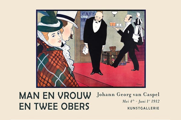 Art Deco: van Caspel Exhibition Posters II by Vision Studio