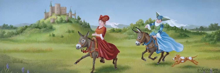 Galloping by Suzan Visser wall art
