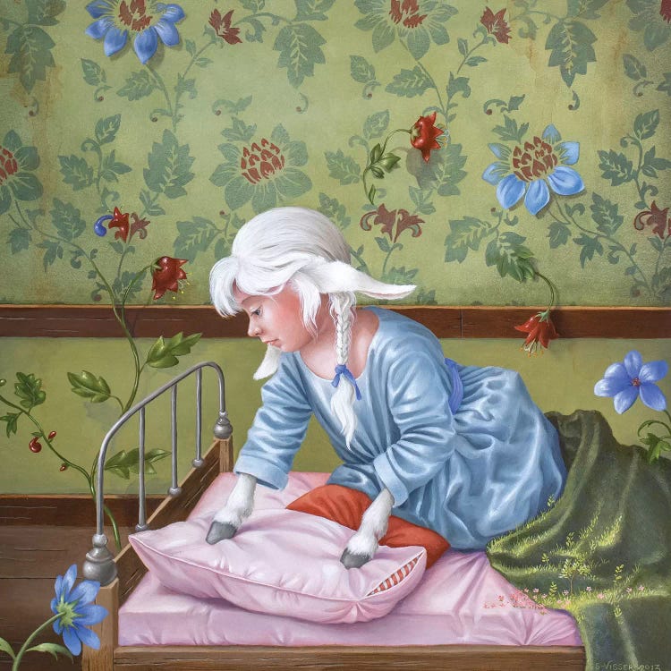 Ovidia's Metamorphosis by Suzan Visser wall art
