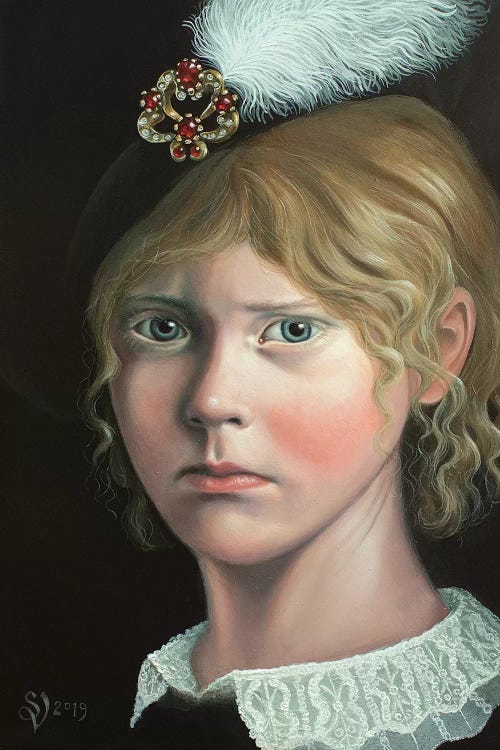 Angry by Suzan Visser wall art