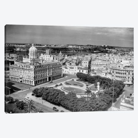 1930s-1940s Presidential Palace Seen From Sevilla Hotel Havana Cuba Canvas Print #VTG164} by Vintage Images Canvas Art