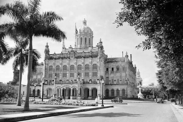 Domes: 1930s-1940s The Presidential Palace Havana Cuba by Vintage Images