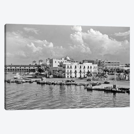 1930s-1940s View From The Bay Havana Cuba Canvas Print #VTG187} by Vintage Images Canvas Artwork