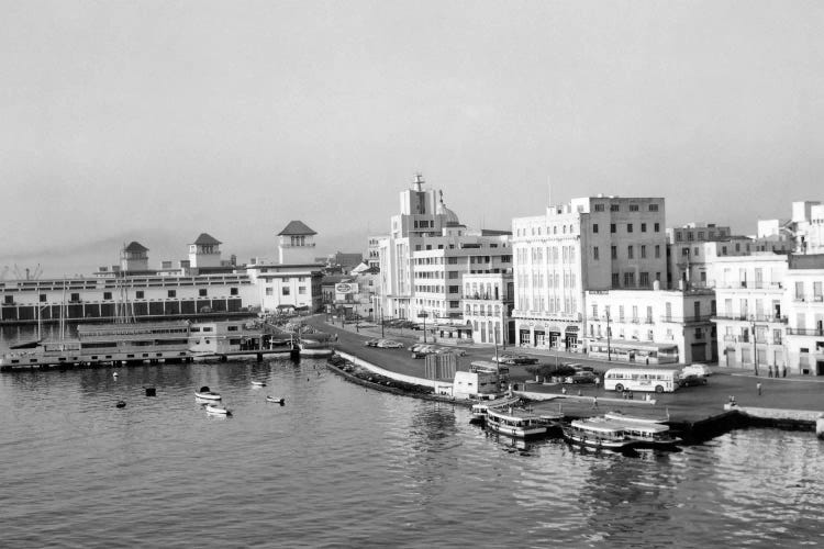 1950s Harbor Waterfront Havana Cuba