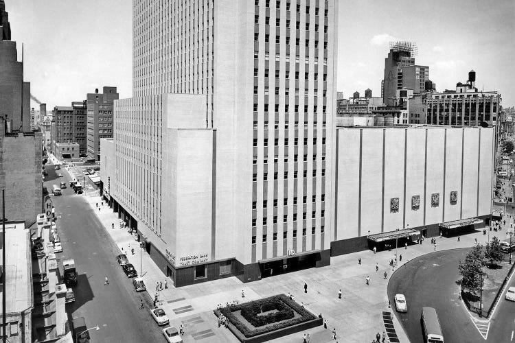 1950s New York Coliseum At Columbus Circle New York City USA