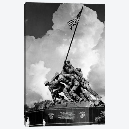 1950s USMC War Memorial Iwo Jima 1945 Washington Dc USA Canvas Print #VTG362} by Vintage Images Canvas Print