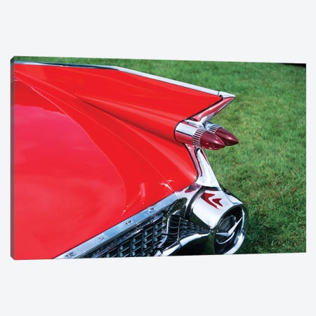 1959 Cadillac Tail Fin And Tail Light Canvas Print #VTG393} by Vintage Images Canvas Wall Art