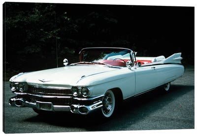 1959 El Dorado Biarritz Cadillac Convertible II Canvas Art Print - Vintage & Retro Photography