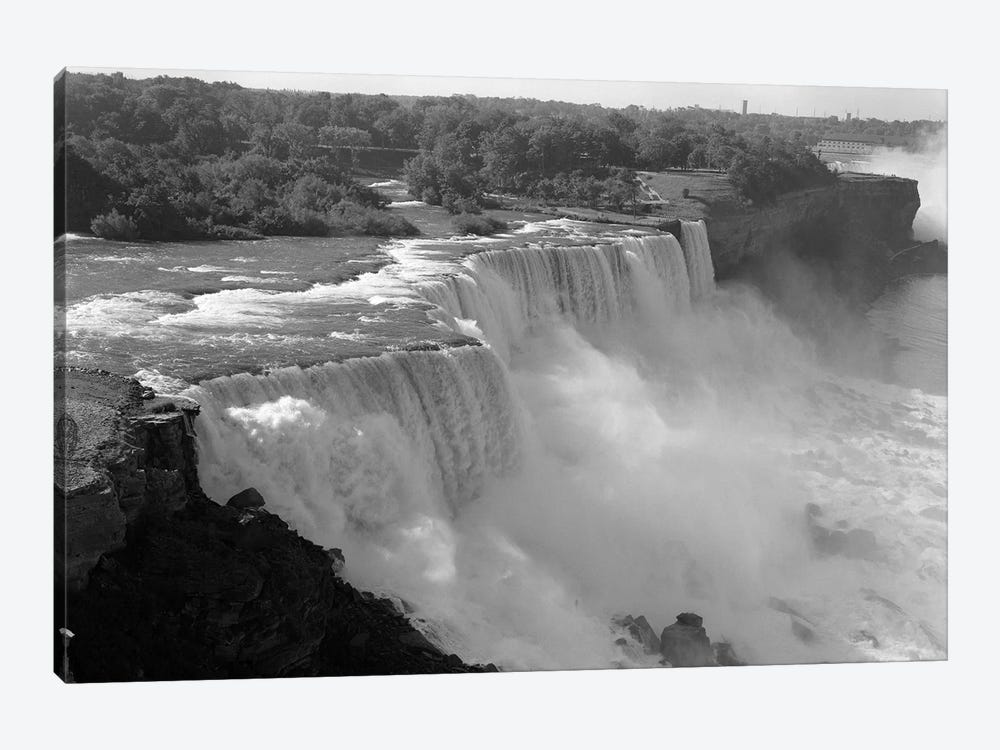 1960s American Falls Portion Of Niagara Falls New York USA by Vintage Images 1-piece Canvas Print