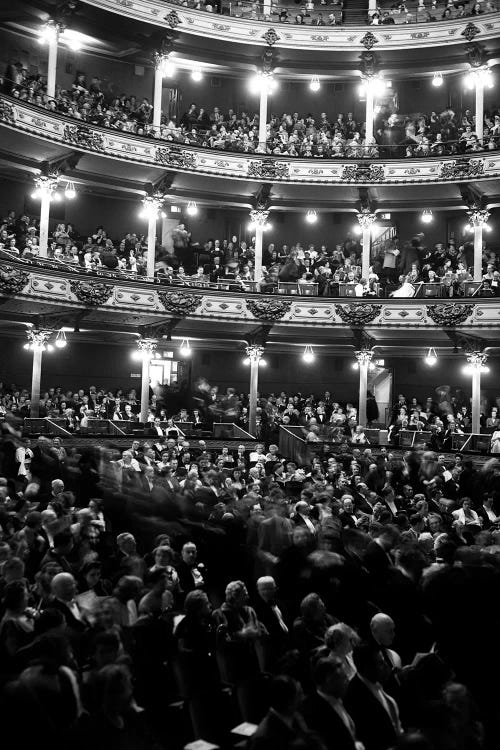 1960s Audience In Seats And Balconies Of The Academy Of Music Philadelphia Pennsylvania USA