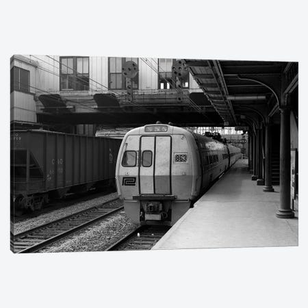1960s Metroliner Passenger Train Stopped At Station Canvas Print #VTG436} by Vintage Images Canvas Art