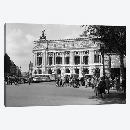 1960s Palais Garnier At Place de l'Opera Paris France Canvas Print #VTG447} by Vintage Images Canvas Art Print