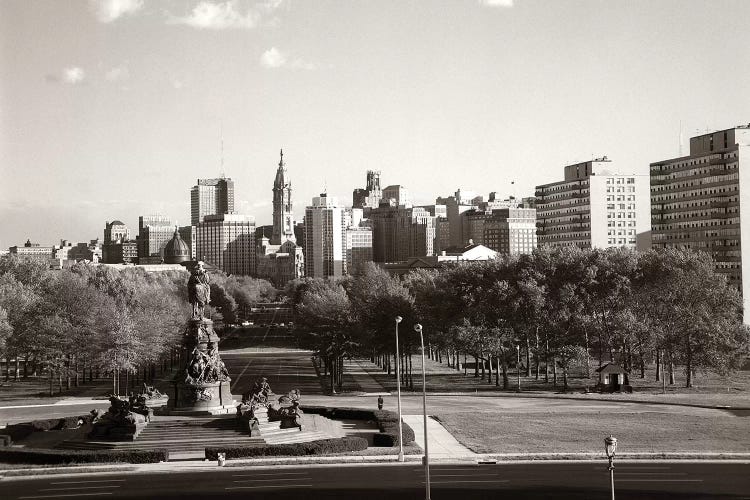 1960s Skyline Philadelphia Pennsylvania USA