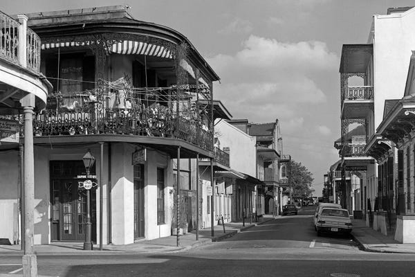 Louisiana: 1960s Street Scene French Quarter New Orleans Louisiana USA by Vintage Images