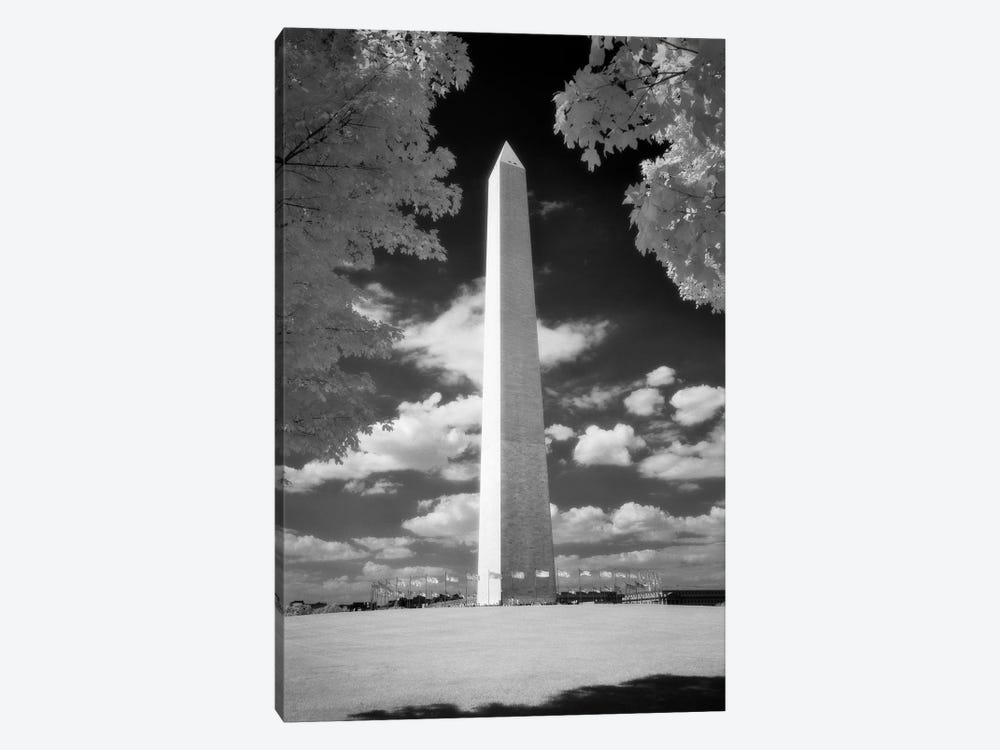 Infrared Photograph Of Washington Monument Washington Dc USA by Vintage Images 1-piece Canvas Wall Art