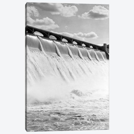 1940s Spillway Of The Grand Coulee Dam Washington State Canvas Print #VTG551} by Vintage Images Canvas Art