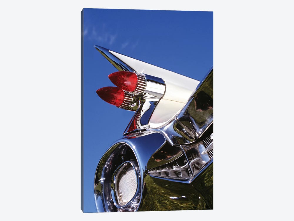 1950s Close-Up Of Fins And Taillights On Classic Car by Vintage Images 1-piece Canvas Print