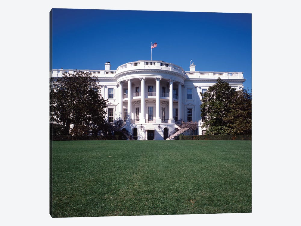 1970s The White House Washington DC, USA by Vintage Images 1-piece Canvas Print