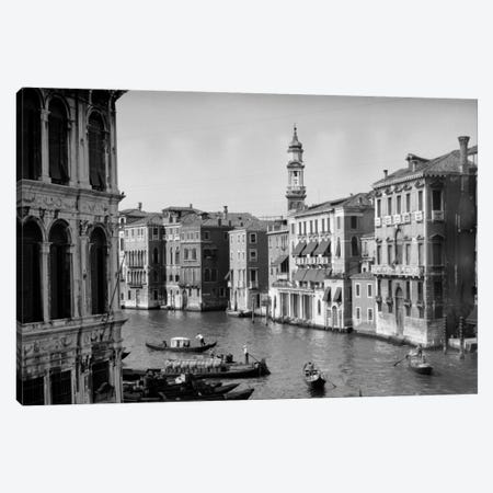 1920s-1930s Grand Canal From Rialto Bridge Venice Italy Canvas Print #VTG65} by Vintage Images Canvas Print
