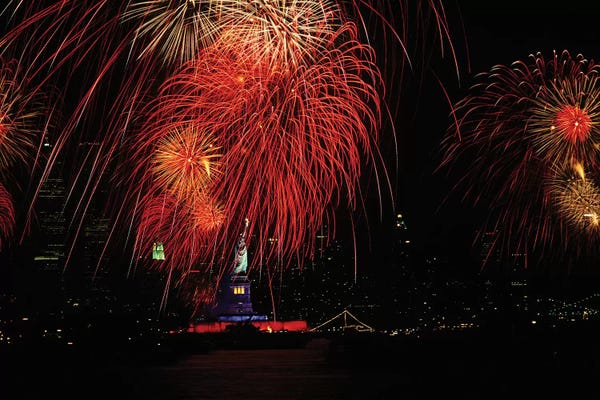 Statue Of Liberty: 1980s Statue Of Liberty New York NY by Vintage Images