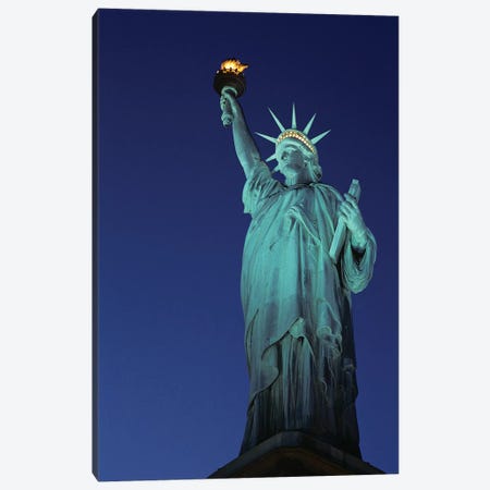 1990s Statue Of Liberty New York City New York USA Canvas Print #VTG707} by Vintage Images Canvas Artwork