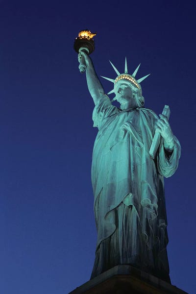 Vintage Images: 1990s Statue Of Liberty New York City New York USA by Vintage Images