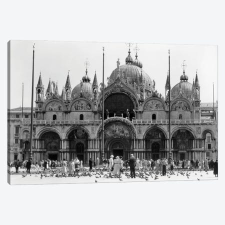 1920s 1930s St. Mark'S Cathedral Piazza San Marco Venice Italy Canvas Print #VTG738} by Vintage Images Canvas Art