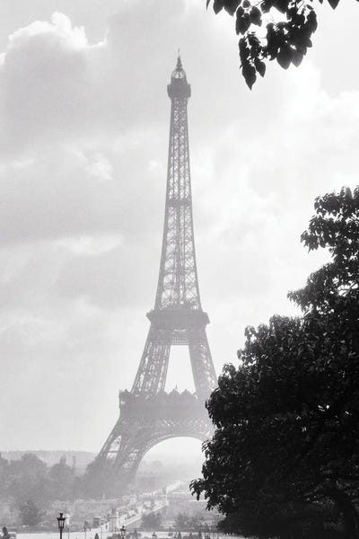 1920s Eiffel Tower Was The Entrance To The 1889 World'S Fair Paris France