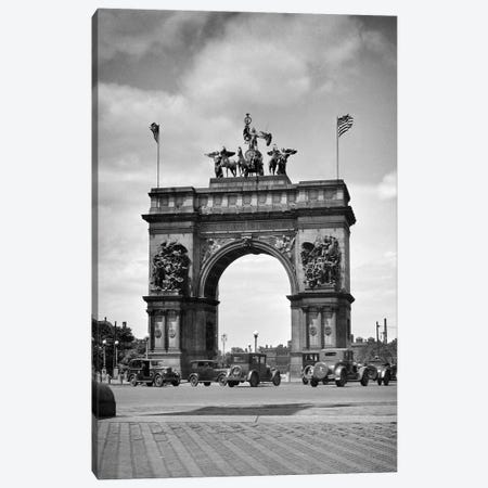 1920s The Sailors And Soldiers Arch In Grand Army Plaza Brooklyn New York USA Canvas Print #VTG750} by Vintage Images Canvas Artwork