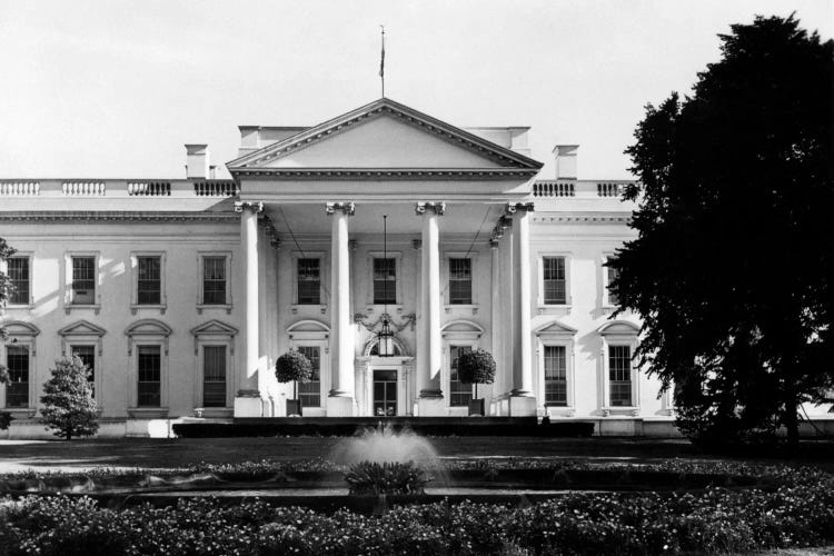 1920s-1930s The White House Washington Dc USA by Vintage Images wall art