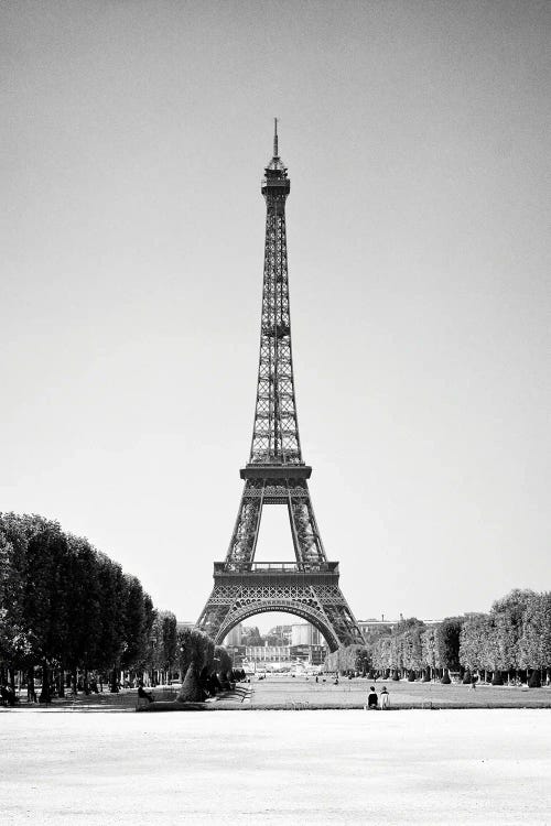 1960s Eiffel Tower Wrought Iron Lattice Structure In The Champ De Mars Built In The 1880s As Entrance To The 1889 World'S Fair