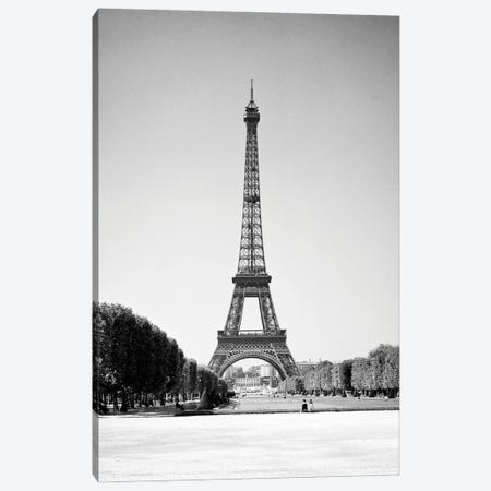 1960s Eiffel Tower Wrought Iron Lattice Structure In The Champ De Mars Built In The 1880s As Entrance To The 1889 World'S Fair Canvas Print #VTG816} by Vintage Images Canvas Art