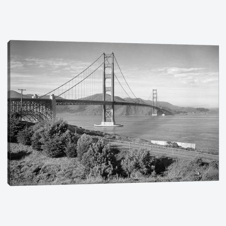 1960s Golden Gate Bridge Seen From San Francisco Ca USA Canvas Print #VTG818} by Vintage Images Canvas Art Print