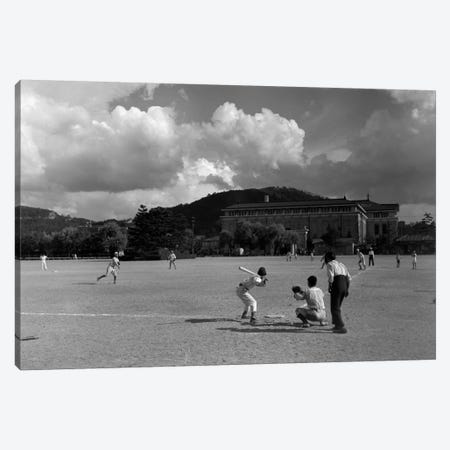1930s American Sport Baseball Game Being Played In Kyoto Japan Canvas Print #VTG81} by Vintage Images Canvas Artwork