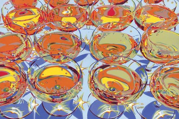 Glasses With Champagne