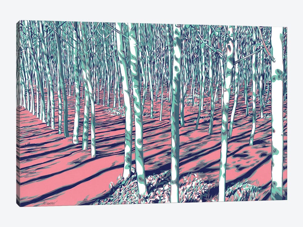 Young Linden Forest by Vitali Komarov 1-piece Art Print