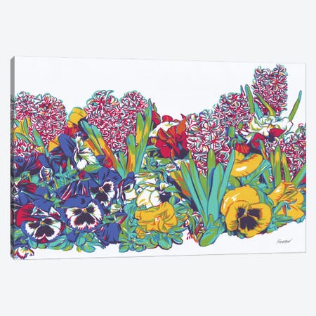 Spring Flowers Canvas Print #VTK118} by Vitali Komarov Canvas Artwork