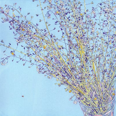 Wildflowers Still Life by Vitali Komarov framed wall art