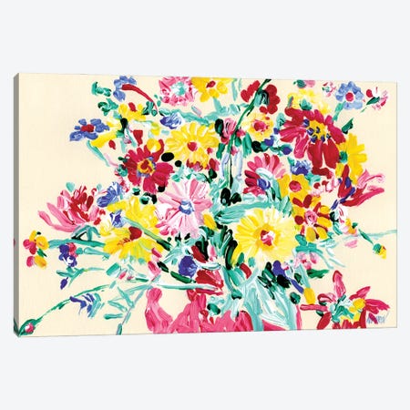 Flower Bouquet Canvas Print #VTK137} by Vitali Komarov Canvas Art Print