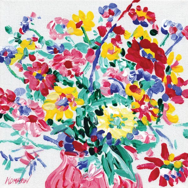 All Things Matisse: Vase With Flowers Still Life by Vitali Komarov