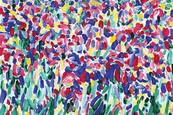 Irises: Iris Flowers Bed by Vitali Komarov